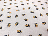 Tissu bourdons en coton, polylin et riche en coton